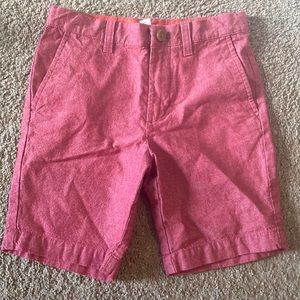 Crewcuts size 6 light red shorts EUC